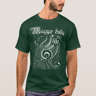 T-shirt Wavy Music Magyar duda Life