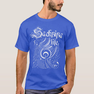 T-shirt Wavy Music Sackpipa Life
