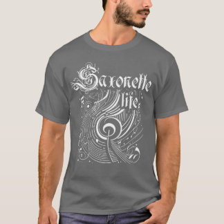 T-shirt Wavy Music Saxonette Life