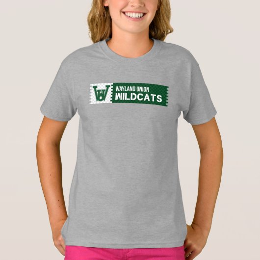 T-shirt Wayland Union Wildcats (Devant)