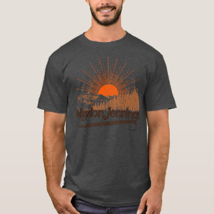T-shirt Waylon Jennings Paysage solaire Vintage
