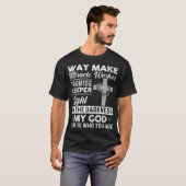 T-shirt Waymaker Miracle Worker Promesse Keeper Light Jesu (Devant entier)