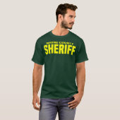 T-shirt Wayne County Michigan Sheriff Deputies Uniform (Devant entier)