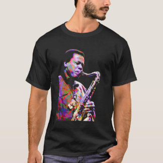 T-shirt Wayne Shorter. Saxophoniste et comptoir de jazz am