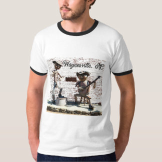T-shirt Waynesville NC, avec des musiciens bluegrass metal