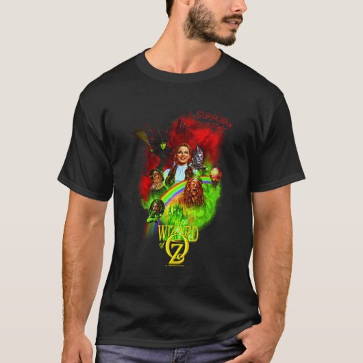 T-shirt Wb100 L'Assistant D'Oz Remettre Dorothy Rainbow P (Devant)