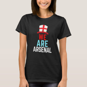T-shirt We Are Arsenal England Flag Sports