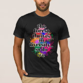T-shirt We are Diverse (Devant)
