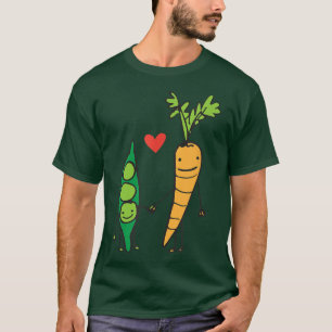 T-shirt We go together like Peas and Carrots T 