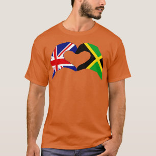 T-shirt We Heart UK Jamaïque Multinational Patriot Drapeau