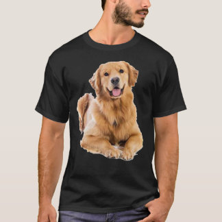 T-shirt We Love Golden Retriever 627