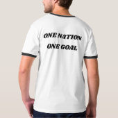 T-shirt We never fear (Dos entier)