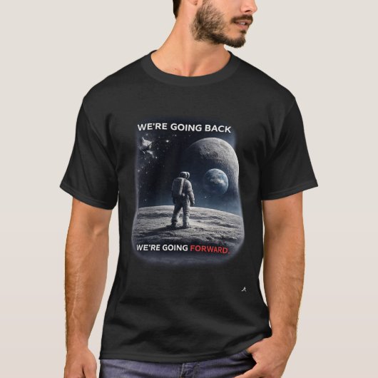T-shirt We’re Going Back / We’re Going Forward (Devant)