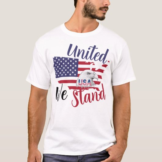 T-shirt We stand united (Devant)
