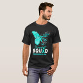 T-shirt We Wear Teal Progressive Suruclear Palsy (Devant entier)