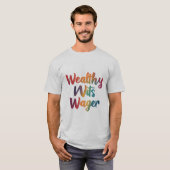 T-shirt "Wealthy Wits Wager." (Devant entier)