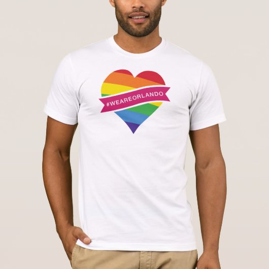 T-SHIRT #WEAREORLANDO (Devant)