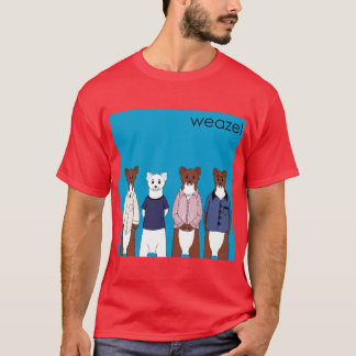T-shirt Weasel Blue Album funny friends