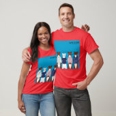 T-shirt Weasel Blue Album funny friends (Unisexe)