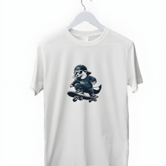 T-shirt Weasel Skateboard