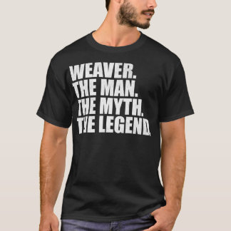 T-shirt Weaver Nom de famille Weaver Nom de famille Weaver