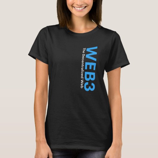 T-shirt Web3 Crypto Blockchain Nft Internet3 0 Defi Metave (Devant)
