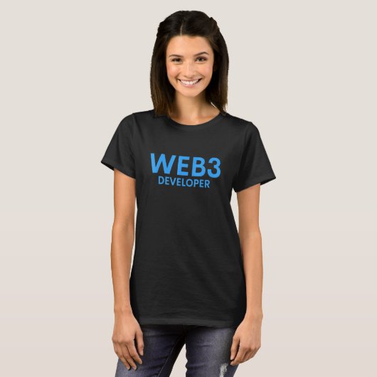 T-shirt Web3 Crypto Internet3 0 Blockchain Nft Defi Metave (Devant entier)