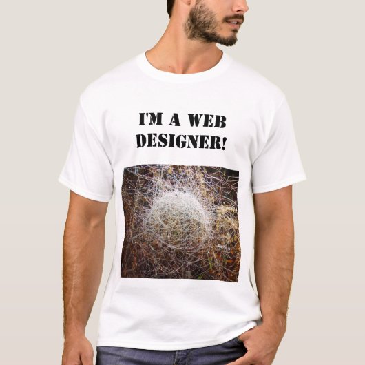 T-shirt Web Design T Shirt (Devant)
