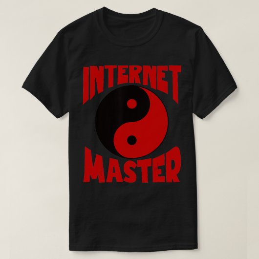 T-shirt Web Developer Internet Master Ninja idées cadeaux (Design devant)