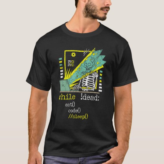 T-shirt Web developer IT Guy Computer Site Web Development (Devant)