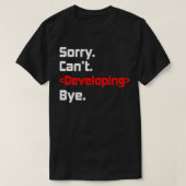 T-shirt Web Developer Site Web Programmer Coder Computer D (Design devant)