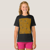 T-shirt Web et citrouilles d'araignées d'Halloween (Devant entier)