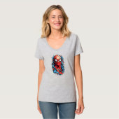 T-shirt Web Hero Burst – Style Bande Dessinée (Devant entier)