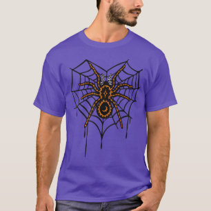 T-shirt Web Spider Halloween Costumes Funny Tarantula Hall