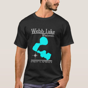 T-shirt Webb Lake Wisconsin Long Sleeve T Shirt