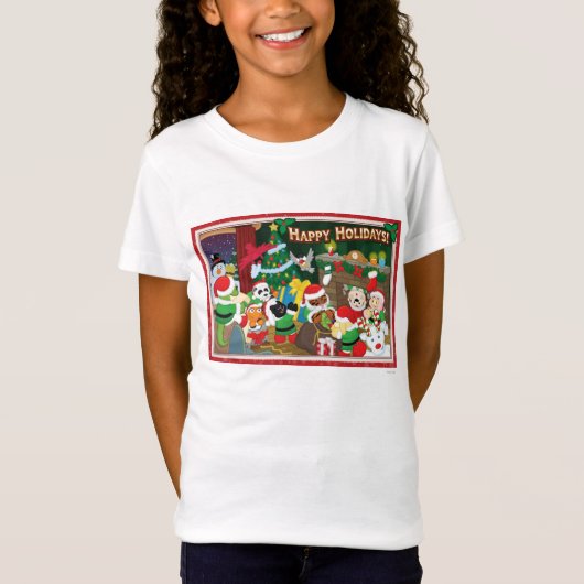 T-Shirt Webkinz bonnes fêtes ! (Devant)