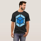 T-shirt Webpack JavaScript Web Frontend Developer Software (Devant entier)