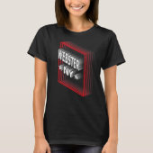 T-shirt Webster Retro Vaporwave New York NY (Devant)