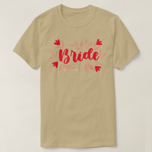 T-shirt Wedding Bride Bachelorette Party Bridesmaid Marria (Design devant)