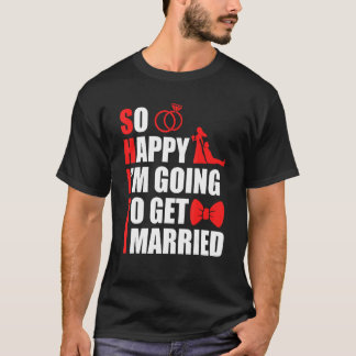 T-shirt Wedding husband bachelor party groom