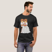 T-shirt Wedding Others Otter Animal Marine Biologist (Devant entier)