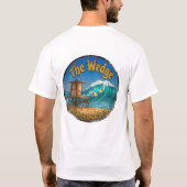 T-shirt Wedge Classic Surf (Aspect usé) (Dos)