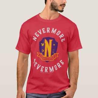 T-shirt Wednesday Season 2 Nevermore 4 Evermore School Emb