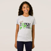 T-Shirt Wee Irish Lass Kids Design (Devant entier)