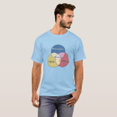 T-shirt Weeaboo Konnichiwa Fapfap Dattebayo! diagramme de  (Devant entier)
