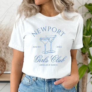 T-shirt Week-end de célibataire en bord de mer pour filles