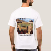T-shirt Week-end de dames aux courses (Dos)
