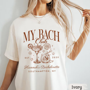 T-shirt Week-end d'enterrement de vie de jeune fille bleu