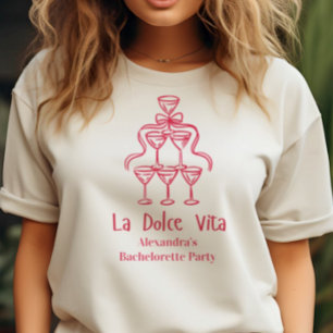 T-shirt Week-end d'enterrement de vie de jeune fille La Do