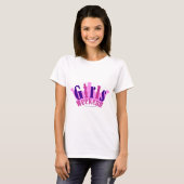 T-shirt Week-end féminin (Devant entier)